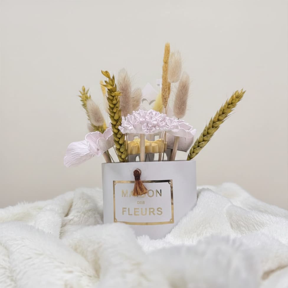 Bouquet "Maison des Fleurs" em Caixa Espelho