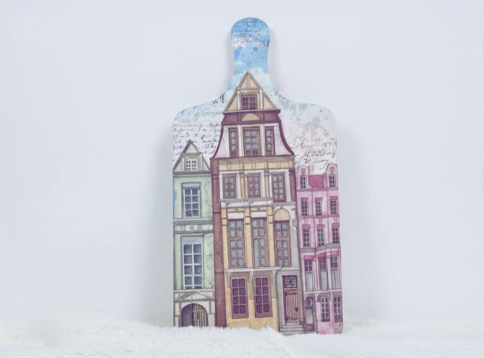 Tábua Decorativa "Cidades Europeias"